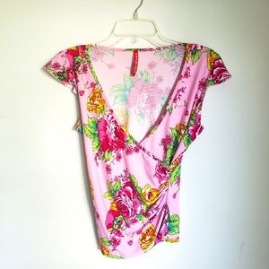 By Deep Los Angeles floral top